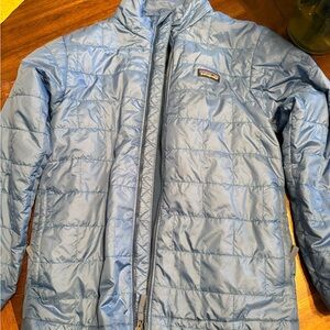 Patagonia Light Blue Quilted Jacket